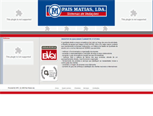 Tablet Screenshot of paismatias.com